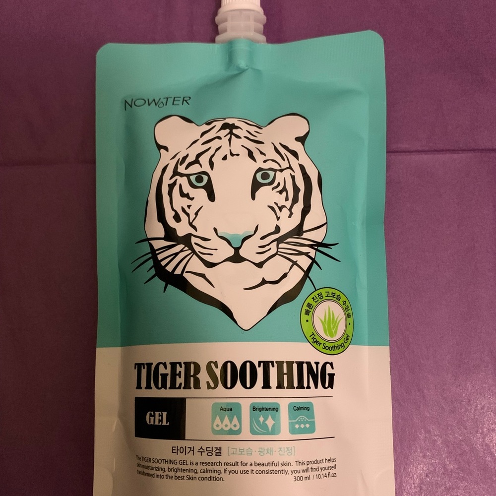 tiger soothing gel